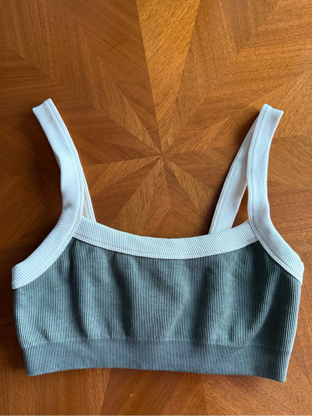 Sage Green Bralette Crop Top